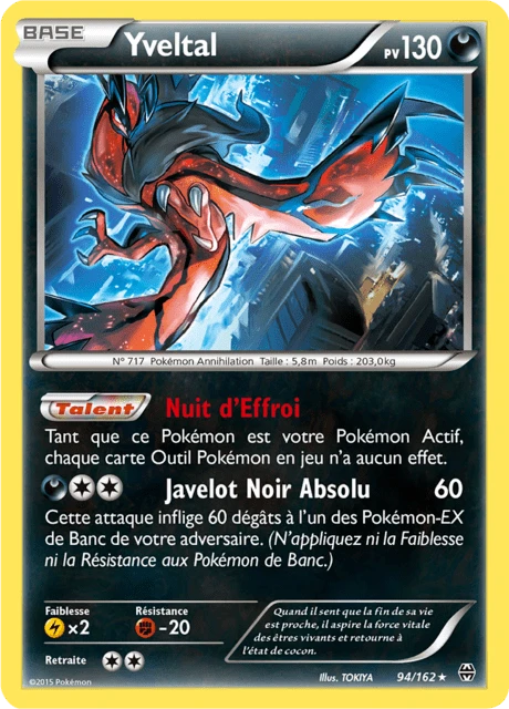 Yveltal – Reverse Holo