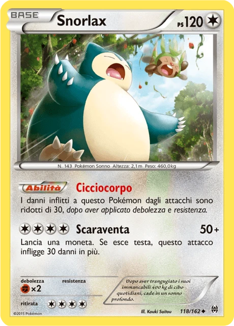 Snorlax – Reverse Holo