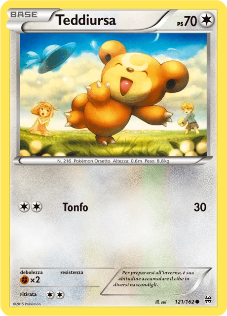 Teddiursa – Reverse Holo