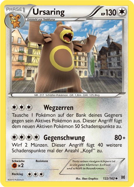 Ursaring – Reverse Holo