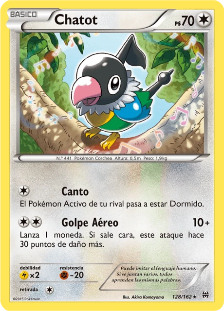 Chatot – Reverse Holo
