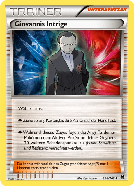 Giovannis Intrige – Reverse Holo