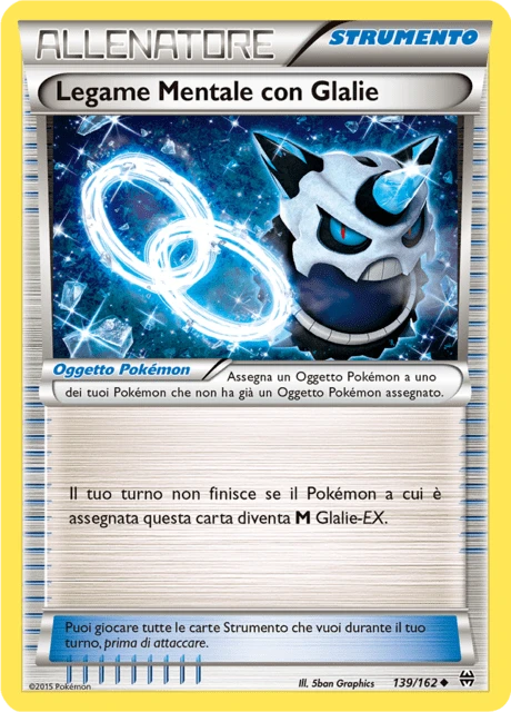 Legame Mentale con Glalie – Reverse Holo