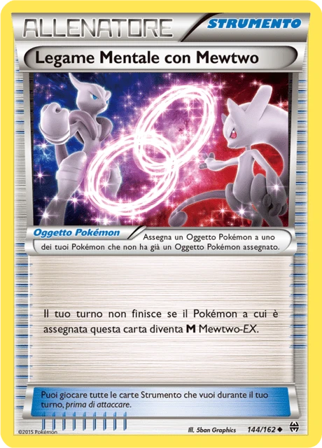 Legame Mentale con Mewtwo – Reverse Holo