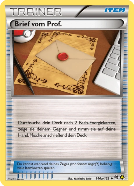 Brief vom Prof. – Reverse Holo