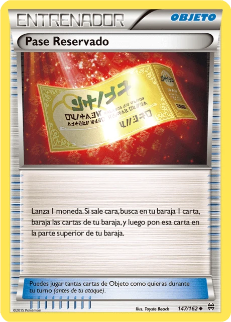 Pase Reservado – Normal