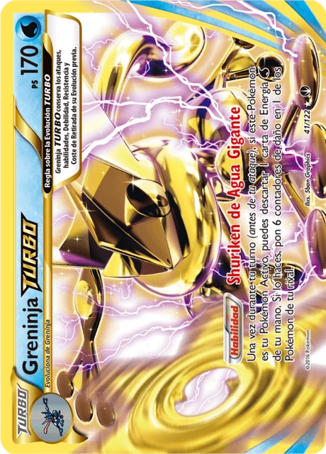 Greninja TURBO – Holo