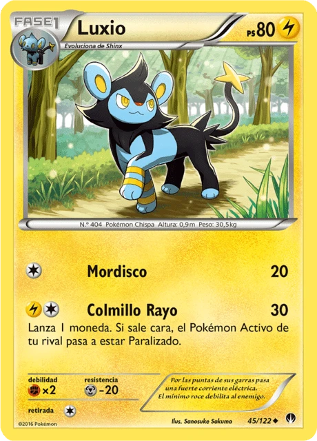 Luxio – Reverse Holo