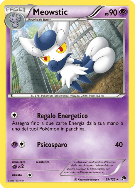 Meowstic – Reverse Holo