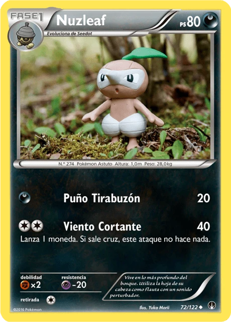 Nuzleaf – Reverse Holo