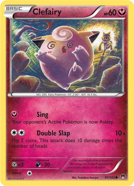 Clefairy – Reverse Holo