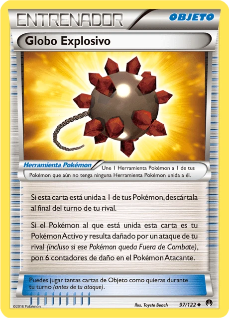Globo Explosivo – Reverse Holo
