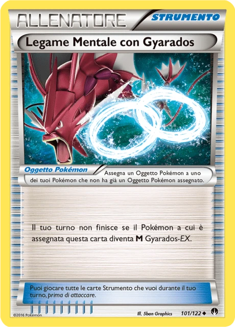Legame Mentale con Gyarados – Reverse Holo