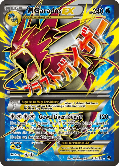 M-Garados-EX – Holo