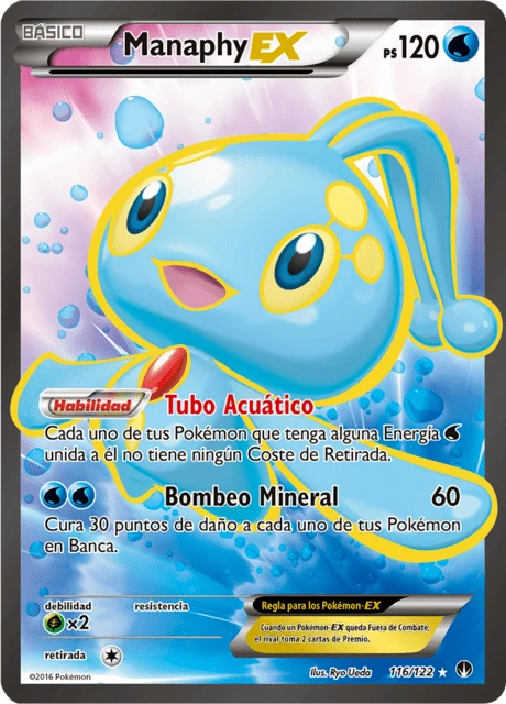 Manaphy-EX – Holo