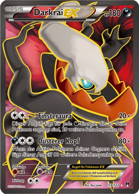 Darkrai-EX – Normal · 1st Edition
