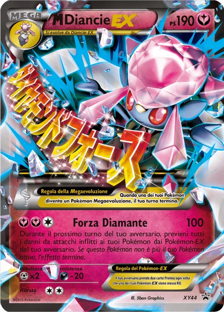 M Diancie-EX – Holo