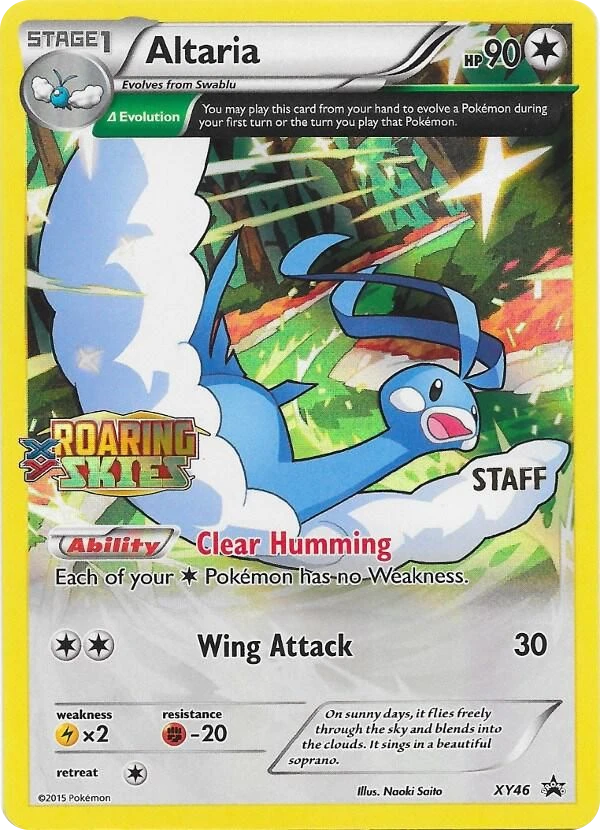 Altaria – Holo · Stamped
