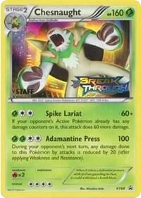 Chesnaught – Holo · Stamped