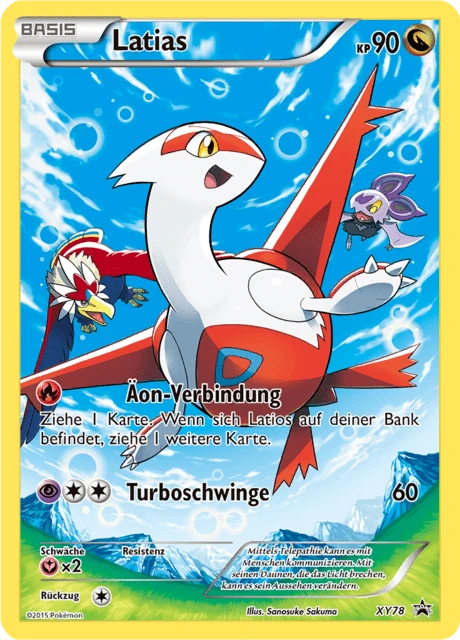 Latias – Normal · 1st Edition