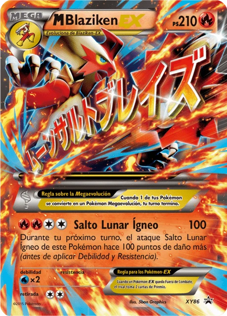 M-Blaziken-EX – Holo