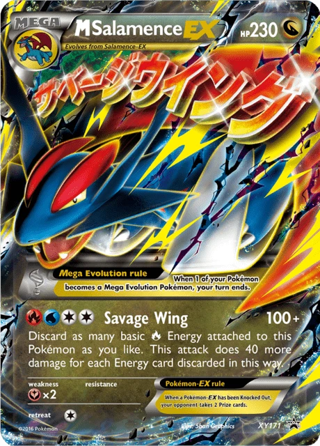 M Salamence-EX – Holo