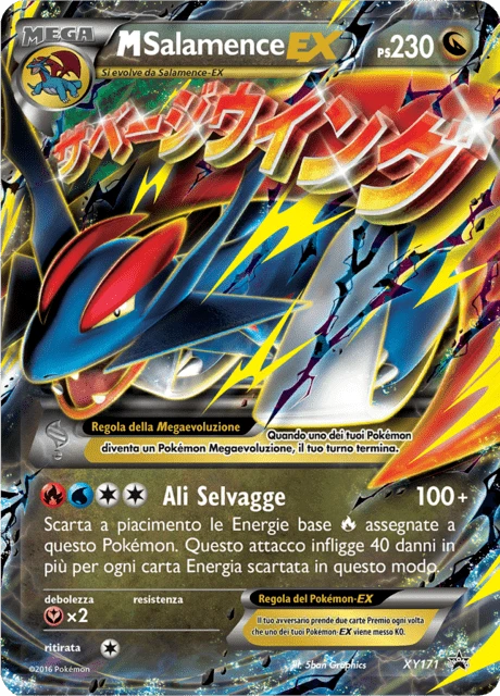 M Salamence-EX – Holo