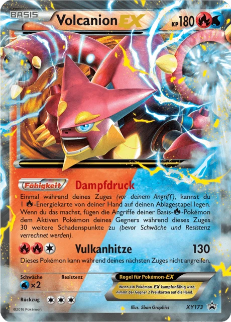 Volcanion-EX – Holo