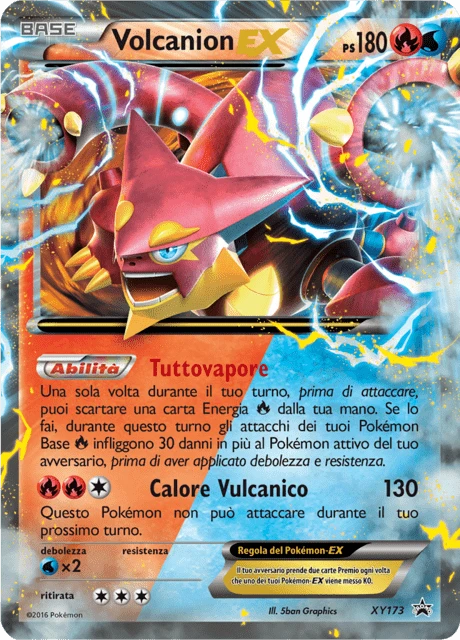 Volcanion-EX – Holo