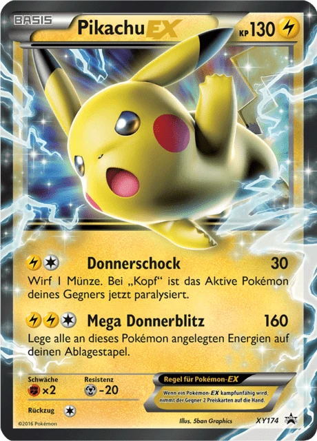 Pikachu-EX – Holo