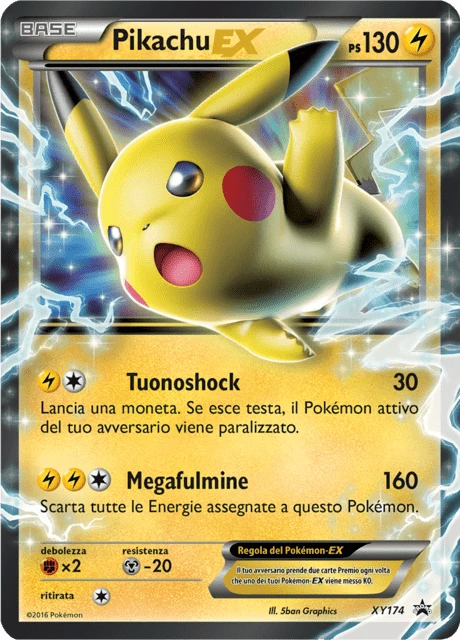 Pikachu-EX – Holo