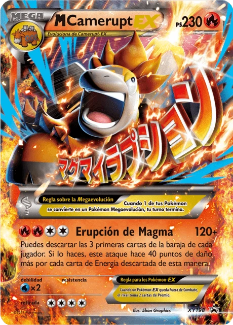 M-Camerupt-EX – Holo